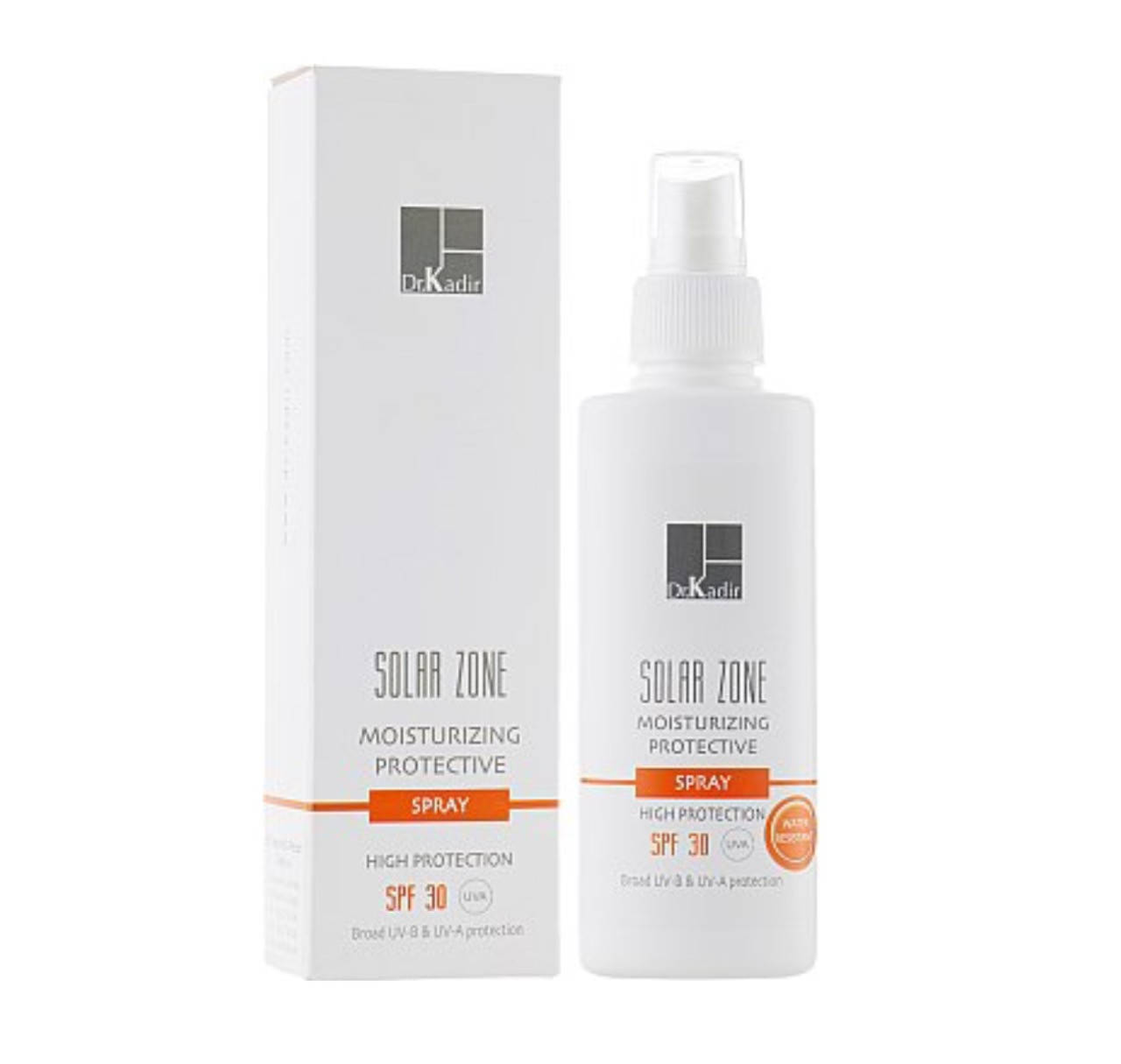 

Увлажняющий солнцезащитный спрей SPF 30+ Solar Zone, 125мл