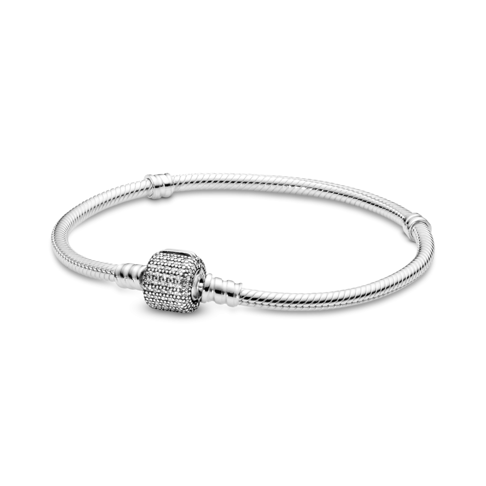 

Серебряный браслет Moments Pandora replika 590723CZ 19