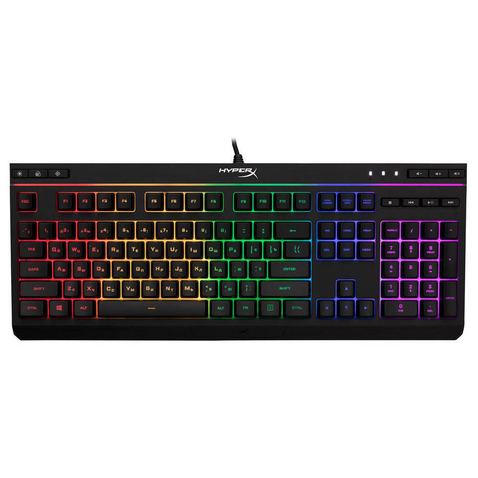 

Клавиатура HyperX Alloy Core RGB Gaming Keyboard USB Black (HX-KB5ME2-RU, 4P4F5AX) [54978], Черный
