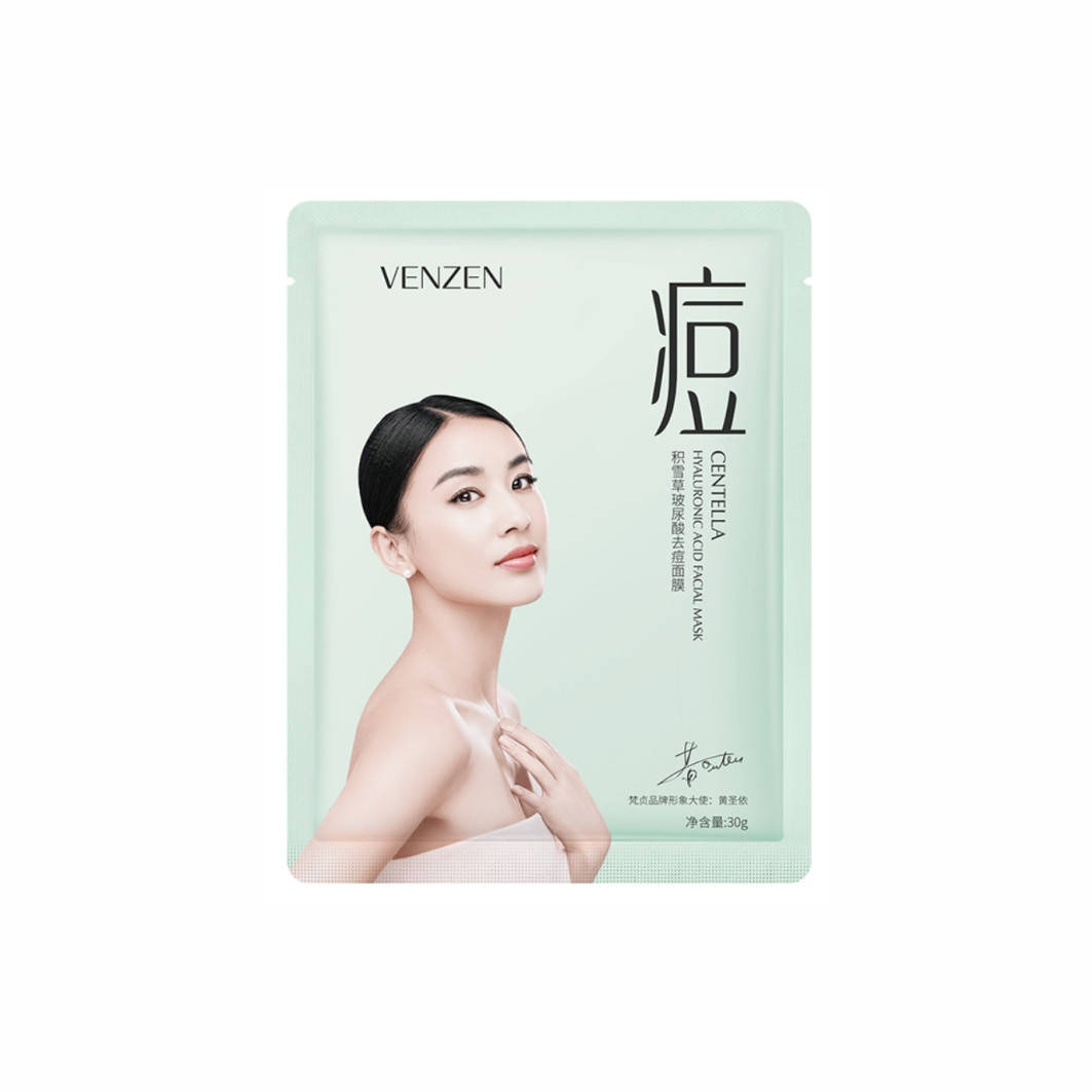 

Увлажняющая тканевая маска для лица Venzen Centella Hyaluronic Acid Facial Mask