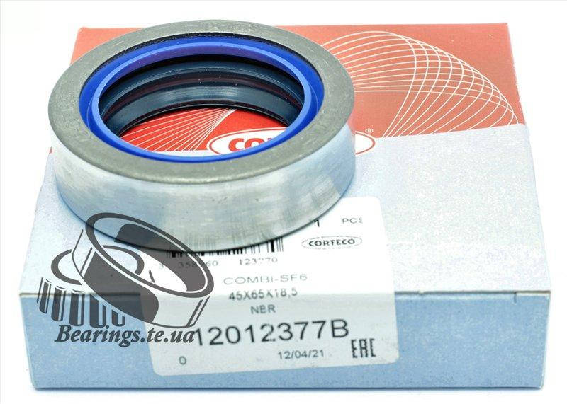 

Сальник 45*65*18.5 NBR COMBI SF6-->12012377 CORTECO