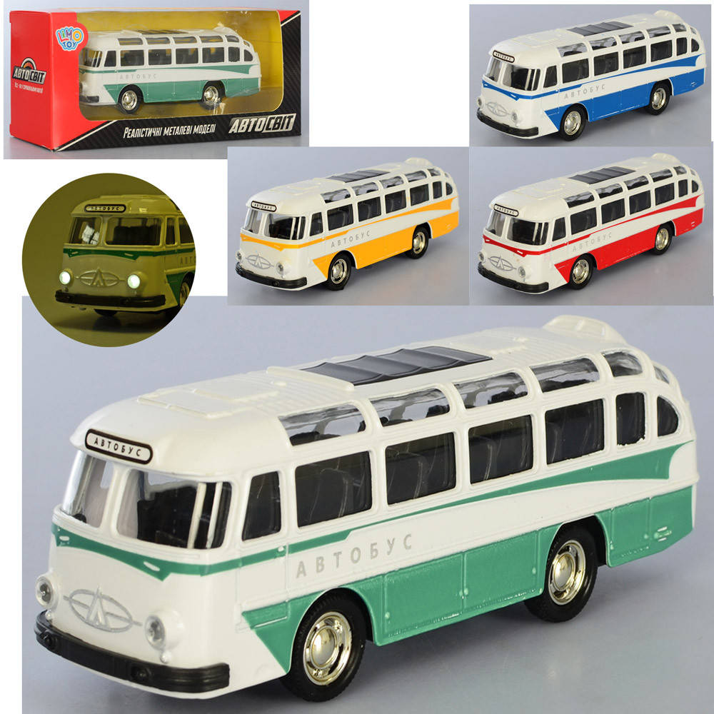 

Автобус AS-2924 АвтоСвіт, металлический, инерционный,14см. (6903317334391) МИКС
