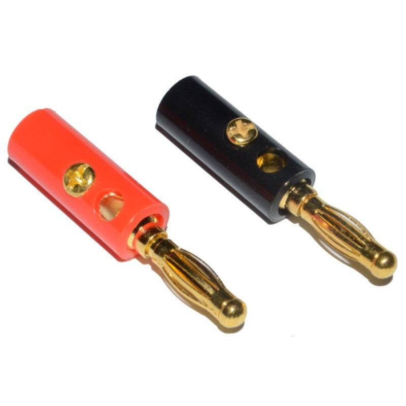 

Щуп CX-03 "банан" под винт черный / красный GOLD цена за 1 штуку