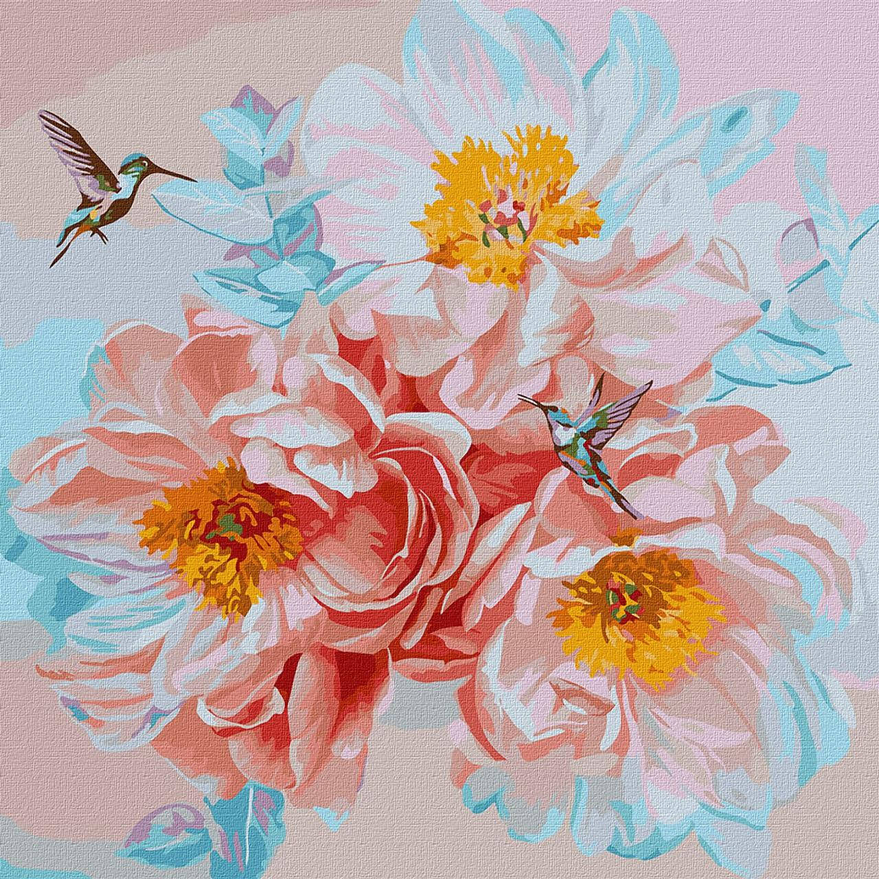 

Картина по номерам "Любимая песня" 50х50см, в термопакете, ТМ Идейка, Украина