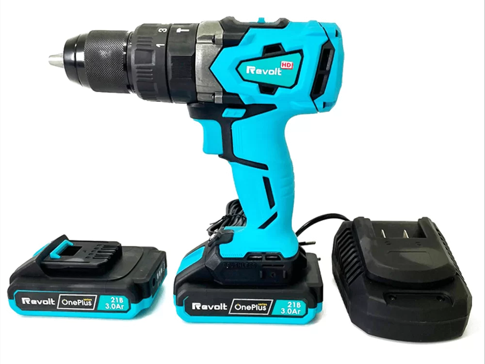 

Шуруповерт аккумуляторный Revolt CD 21/70 BL (ударный)