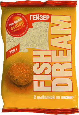 

Прикормка рыболовная Fish Dream ''Гейзер''