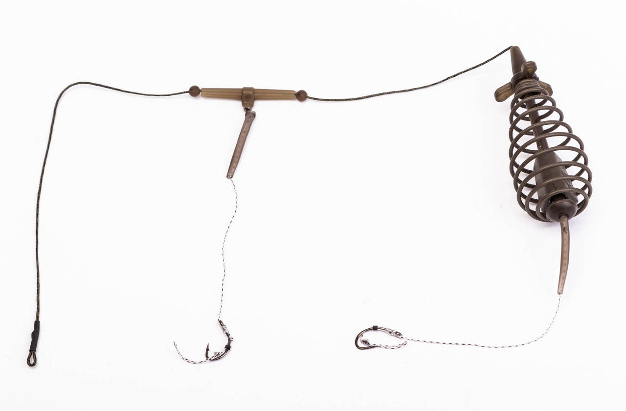 

Кормушка на карпа EXPERT КОНУС 40грам 2 крючка с волосом под бойл