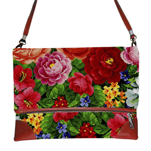 

Сумка на плечо женская Pretty Цветы, вышивка (SKL_14A057_KR)