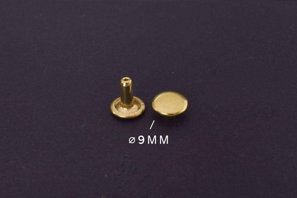 

Хольнитен двухсторонний 9*9*9, цвет: золото, упаковка 100 шт