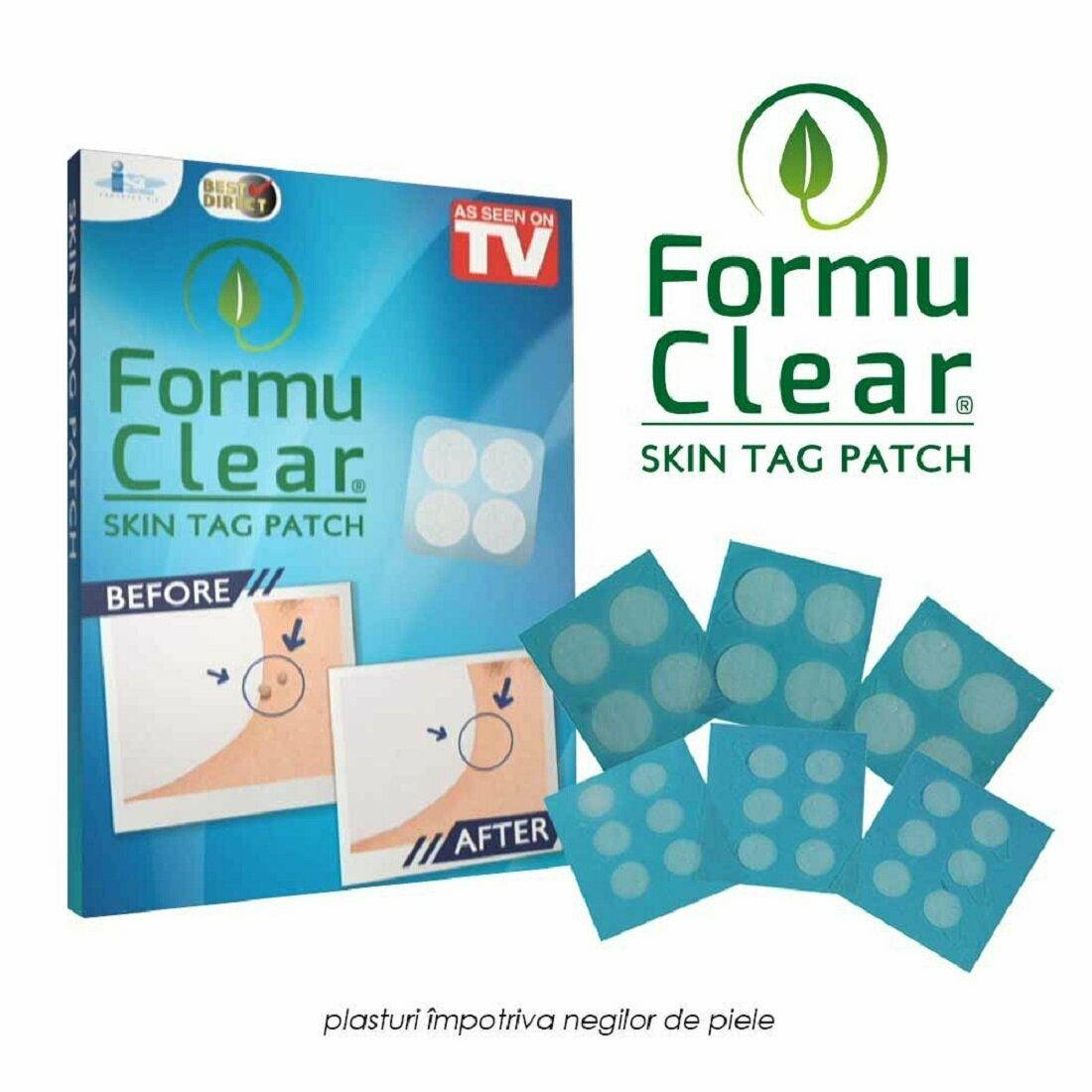 

Пластырь от папиллом и бородавок Formu Clear