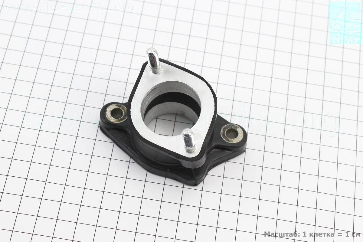 

Loncin- LX200GY-3 Патрубок карбюратора прорезиненный (507187)