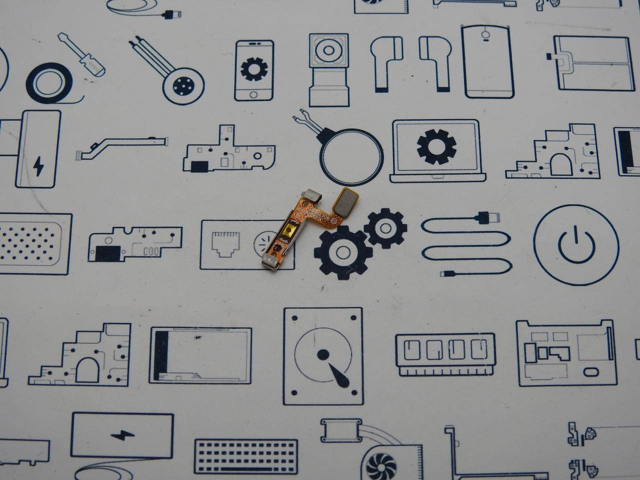 

Шлейф кнопки включения Samsung S7 G930F Сервисный оригинал с разборки