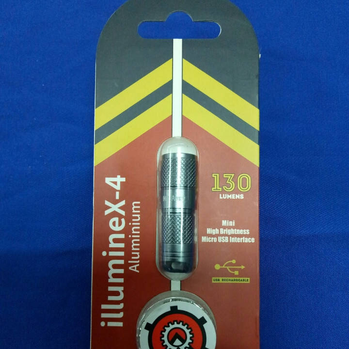 

Фонарь карманный MecArmy illumine X-4 серый