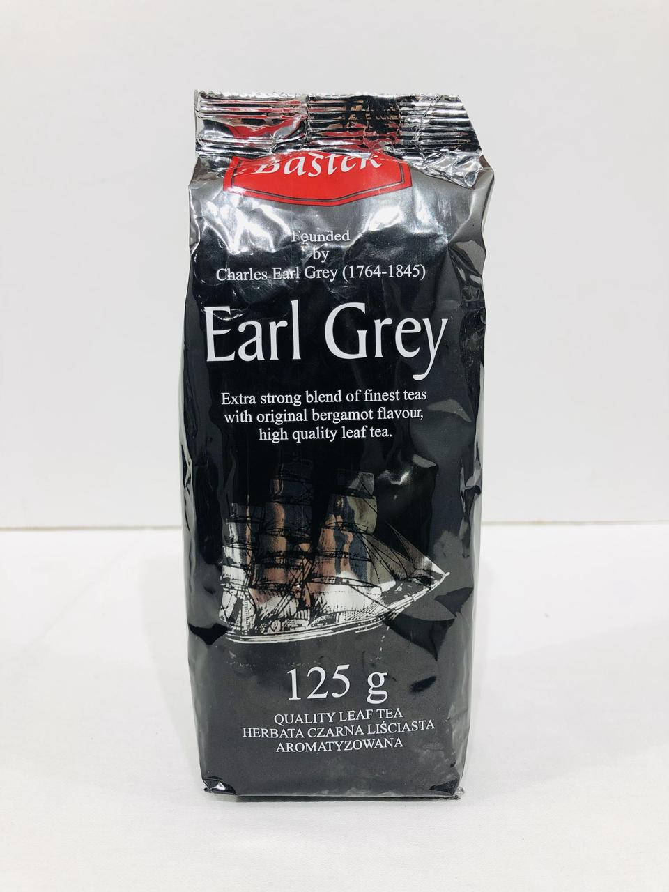

Чай чорний розсипний Bastek Earl Grey з бергамотом 125гр