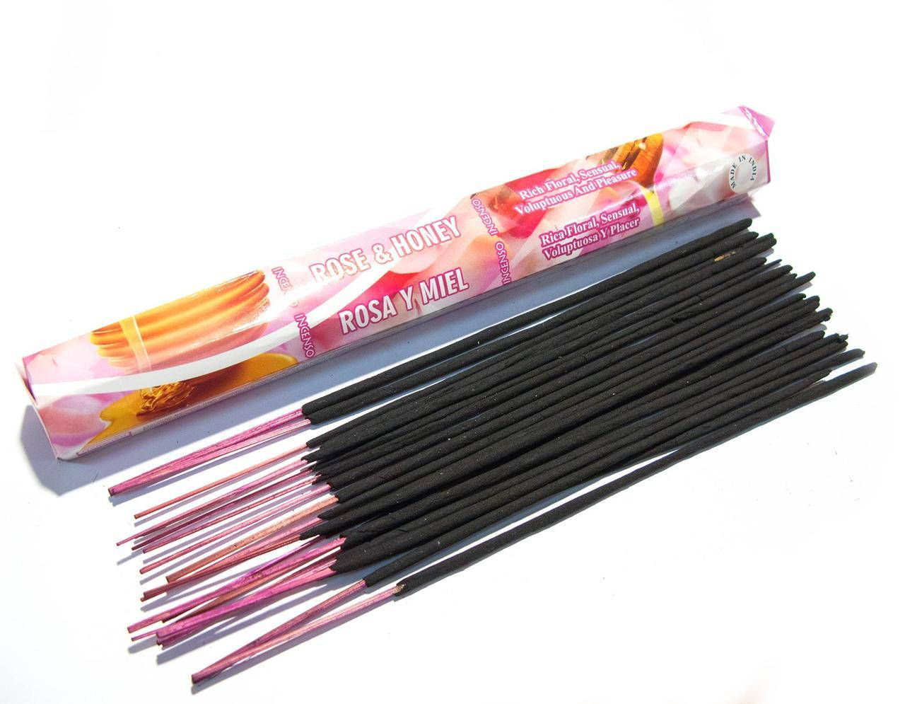 

Rose & Honey (Роза и мед)(Darshan)(6/уп) шестигранник