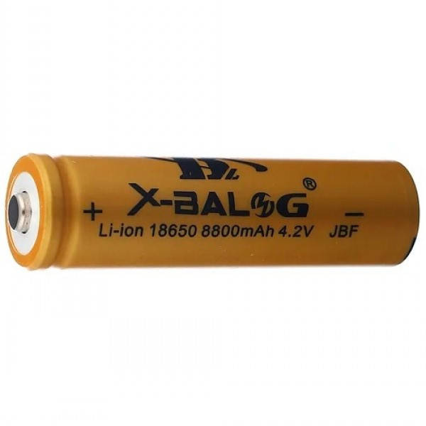 

Аккумулятор 18650 X-Balog Gold 8800mAh 3.7V Li-ion