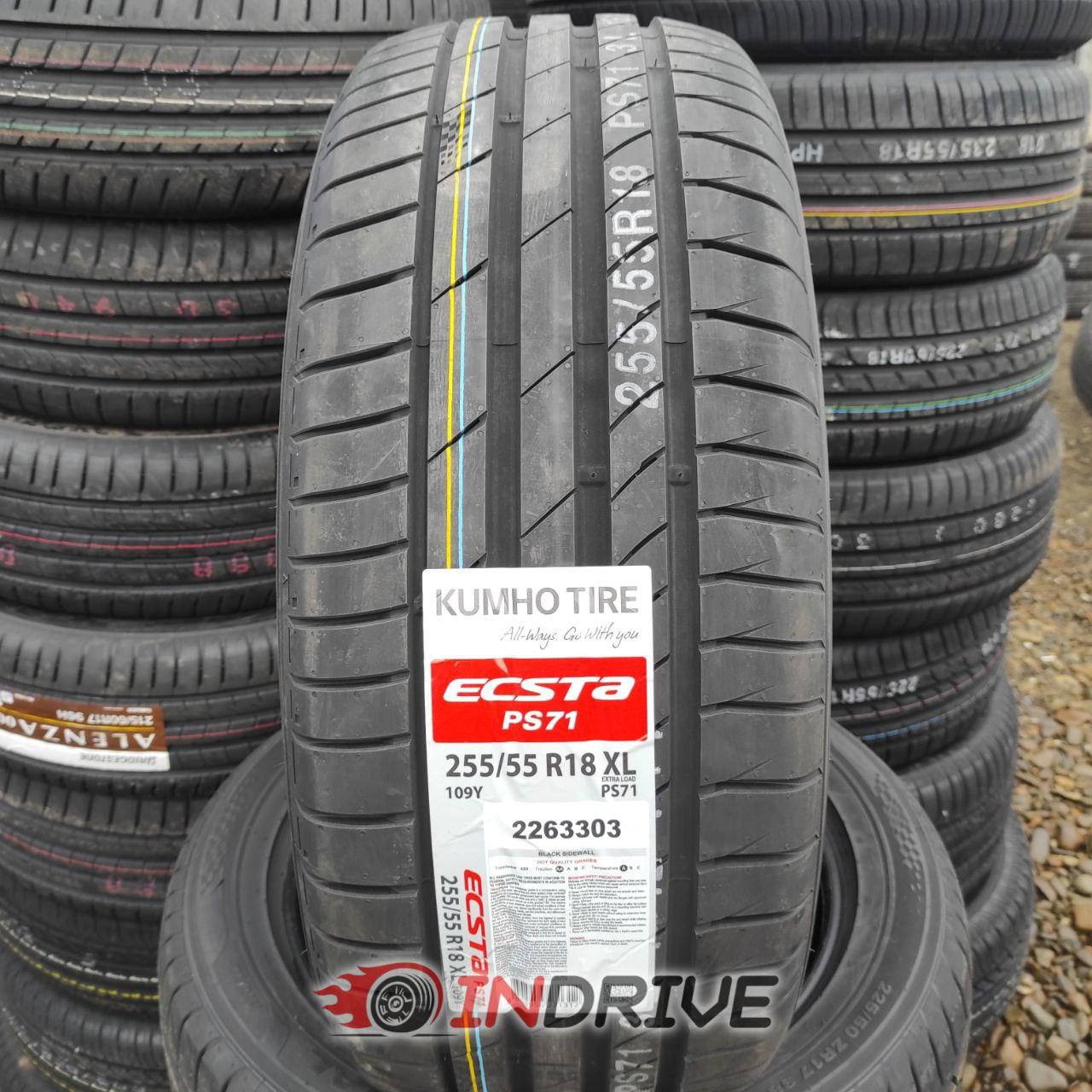 

Летняя шина Kumho Ecsta PS71 255/55R18 109Y