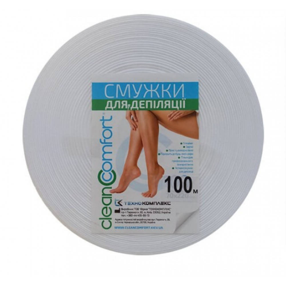 

Бумага для депиляции в рулоне Clean Comfort, 100 м