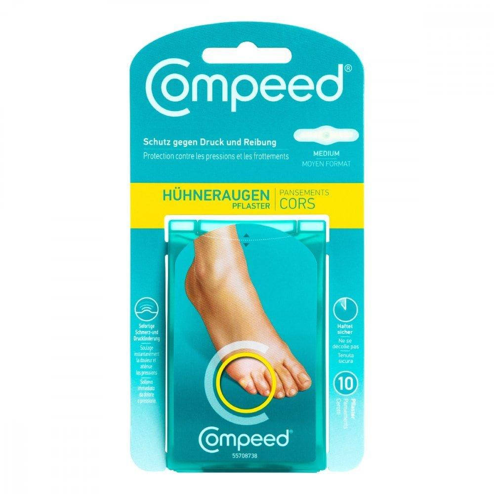 

Compeed - пластыри от сухих мозолей, средние, 10 шт.