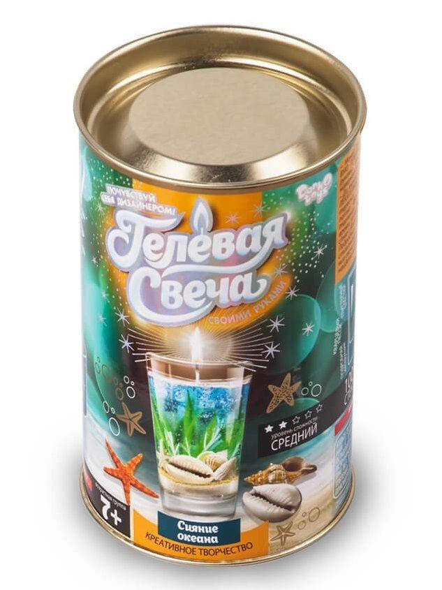 

Набор креативного творчества "Гелевая свеча" в тубусе, Danko Toys, GS-01-02