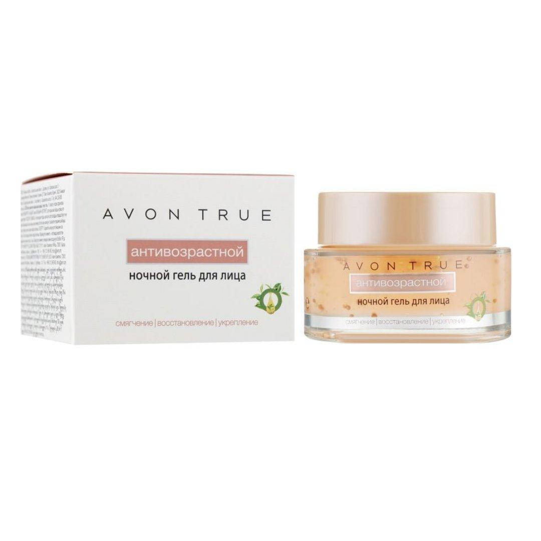 

Антивозрастной восстанавливающий ночной Гель для лица, NutraEffects Avon