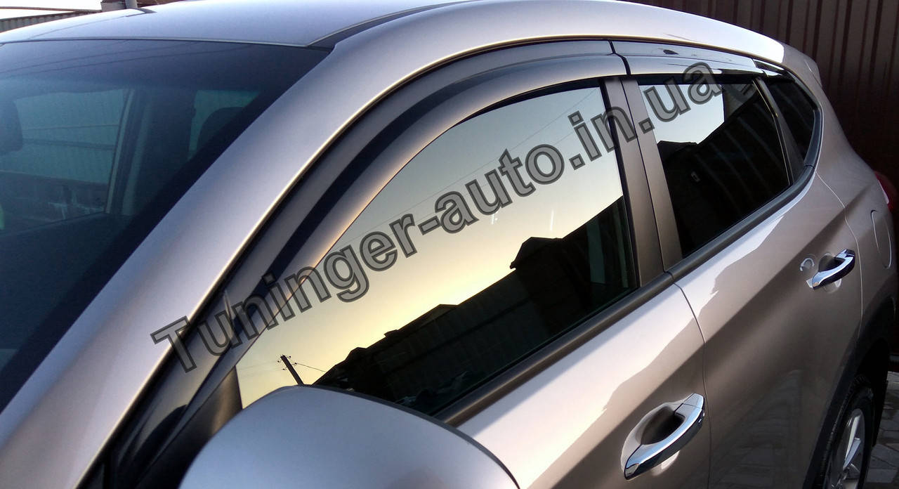 

Ветровики, дефлекторы окон Hyundai Tucson 2015-2020 (Autoclover D054)