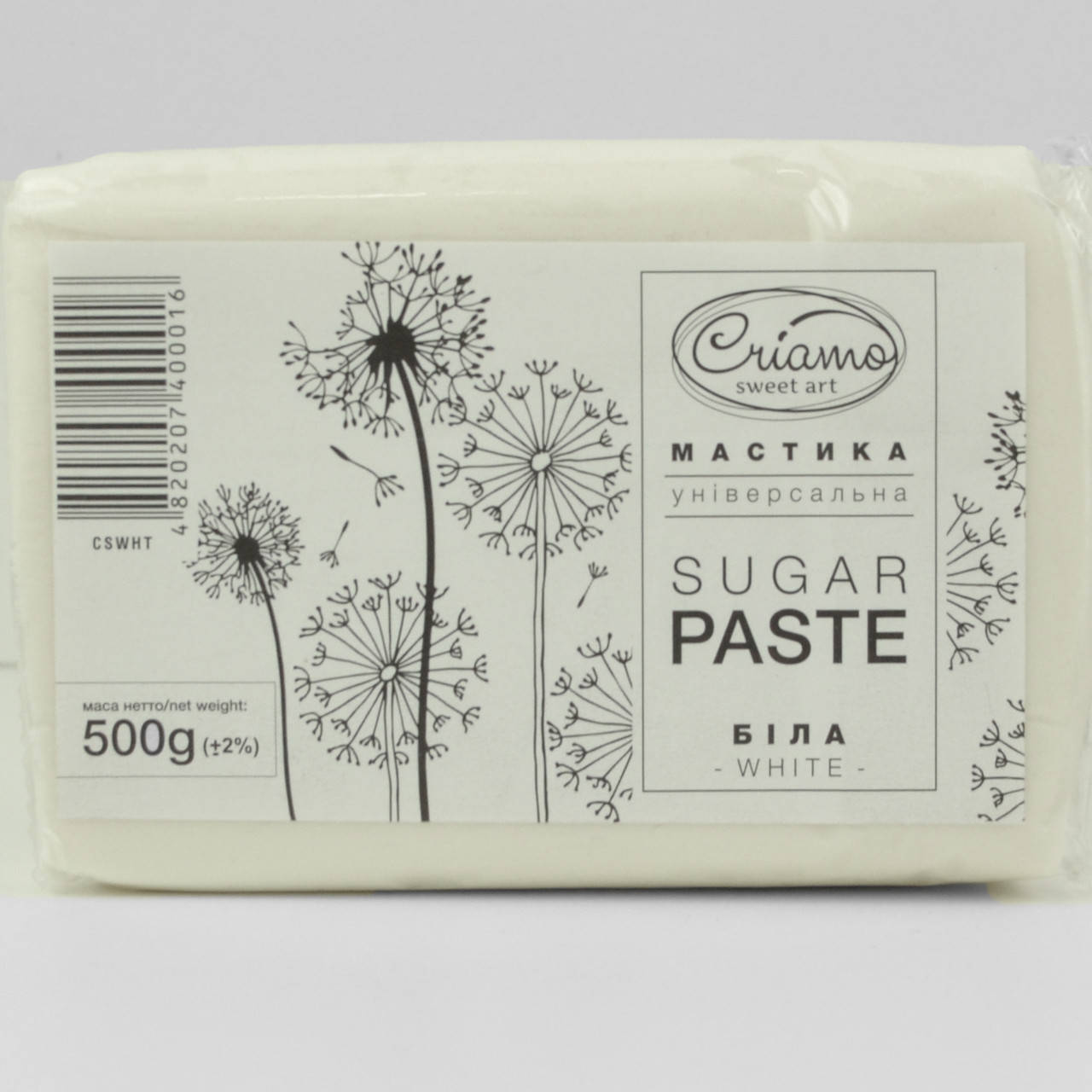 

Мастика Criamo Белая 1 кг