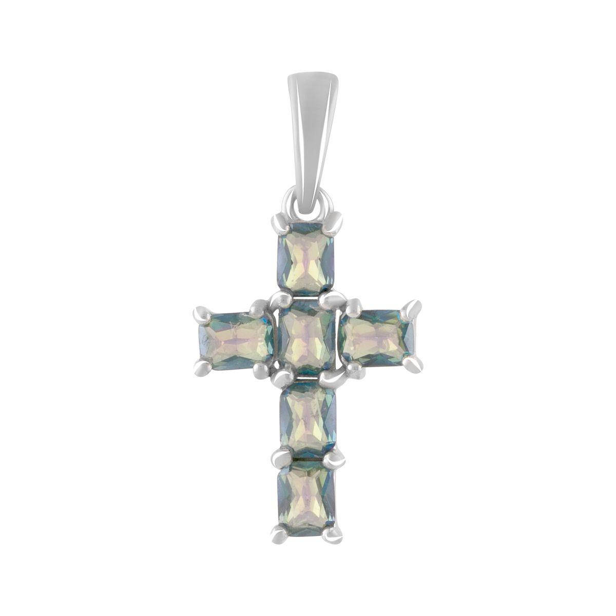 

Серебряный крестик OgoSilver с мистик топазом 1.925ct (2085041)