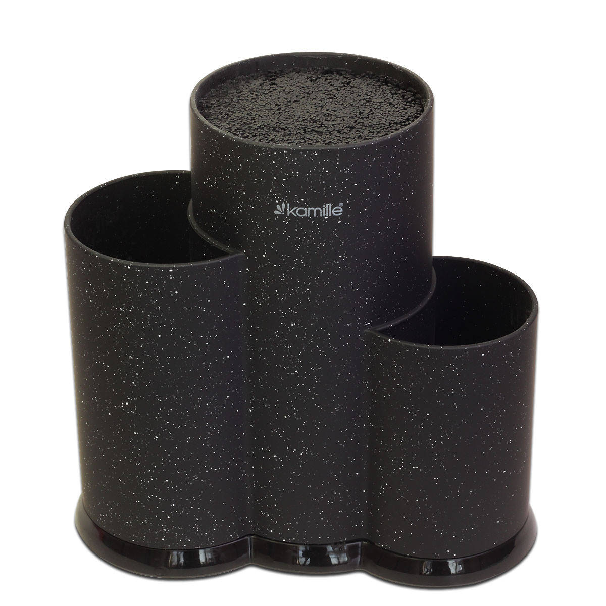 

Подставка для ножей и кухонных принадлежностей Kamille 22см (тройная)