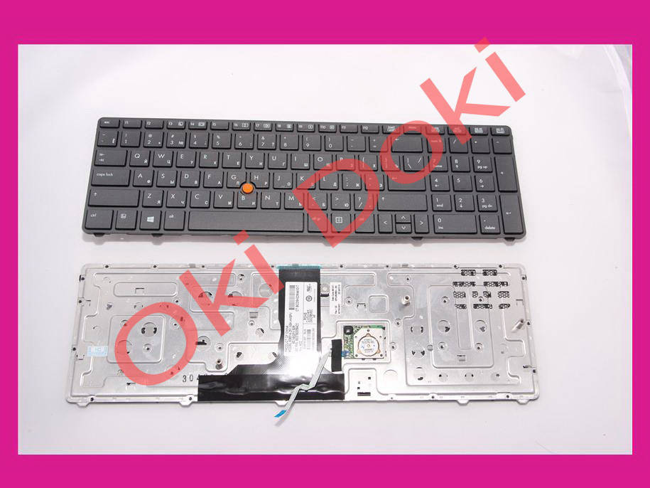 

Клавиатура HP EliteBook 8760w 8770w rus black, Черный