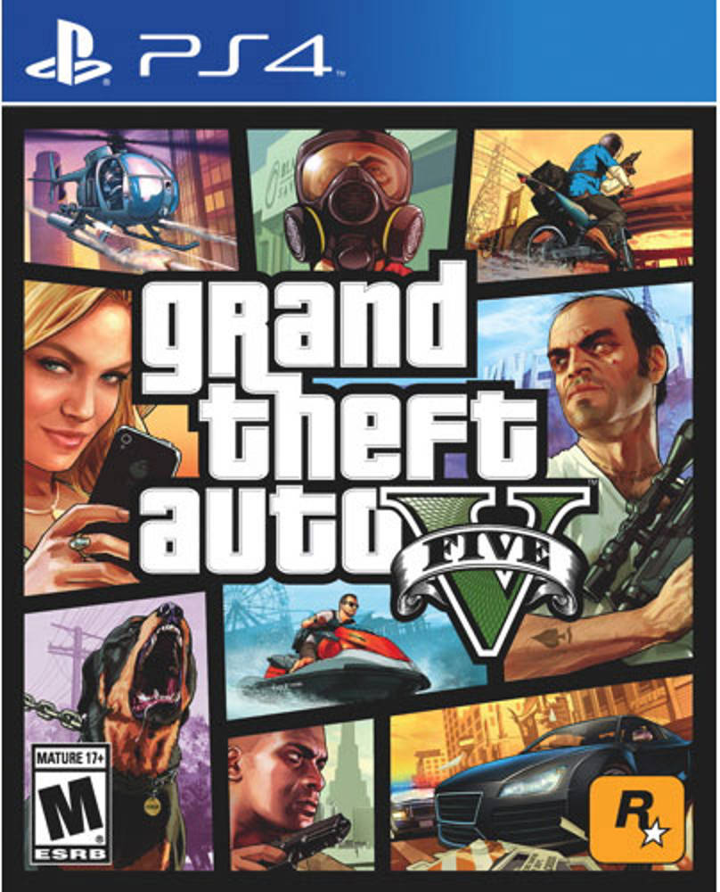 

GTA V Grand Theft Auto V (PS4, русские субтитры)