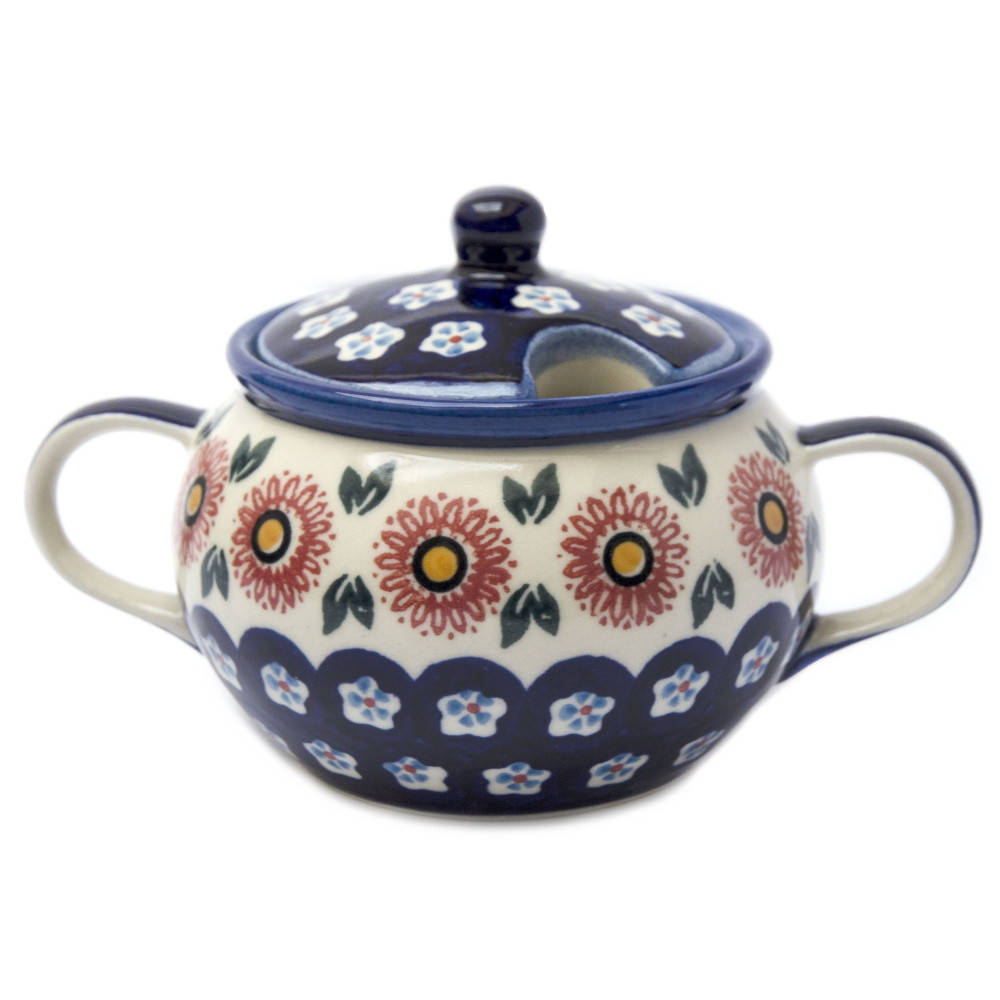 

Сахарница с ручками керамическая 0,35 л Dalila