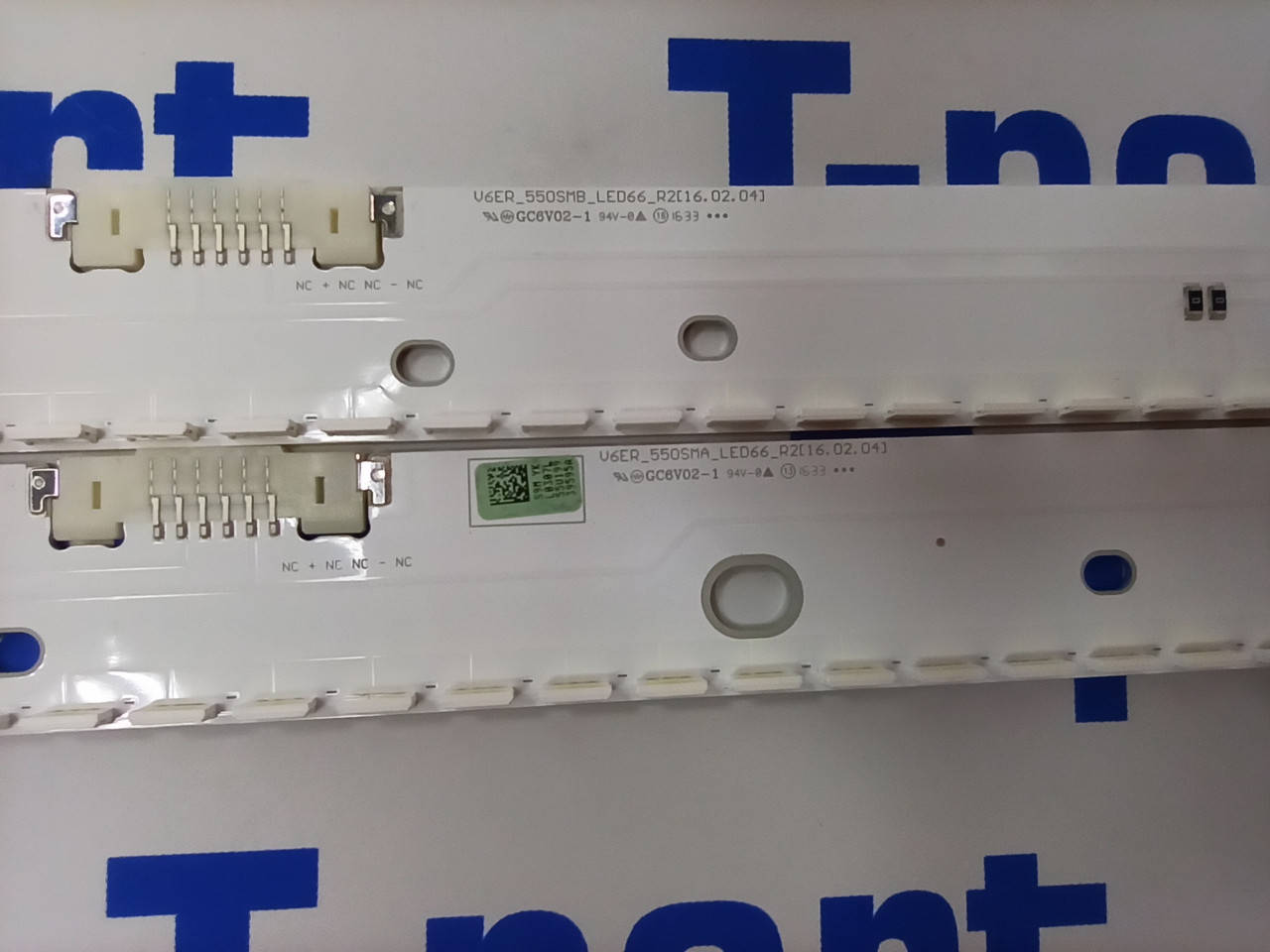 

Планка телевизора комплект торцевой LED подсветки V6ER_550SMA_LED66