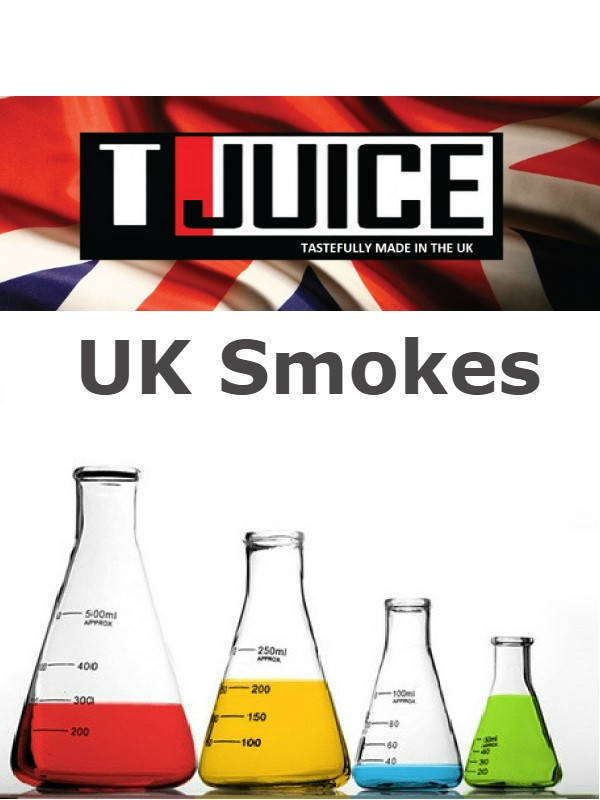 

Набор для замеса жидкости T-Juice UK Smokes 100 мл. 70/30, 1,5 мг/мл