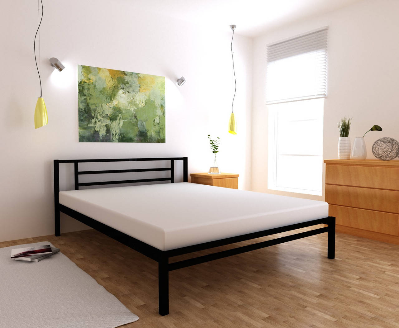

Кровать Тина 180х200 см, Черный