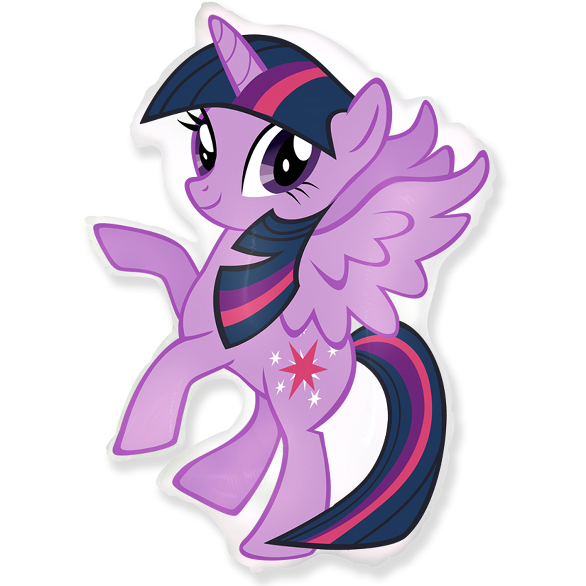 

Фольгированный шарик мини-фигура Flexmetal (33х28 см) my little pony Пони фиолетовая, Разные цвета