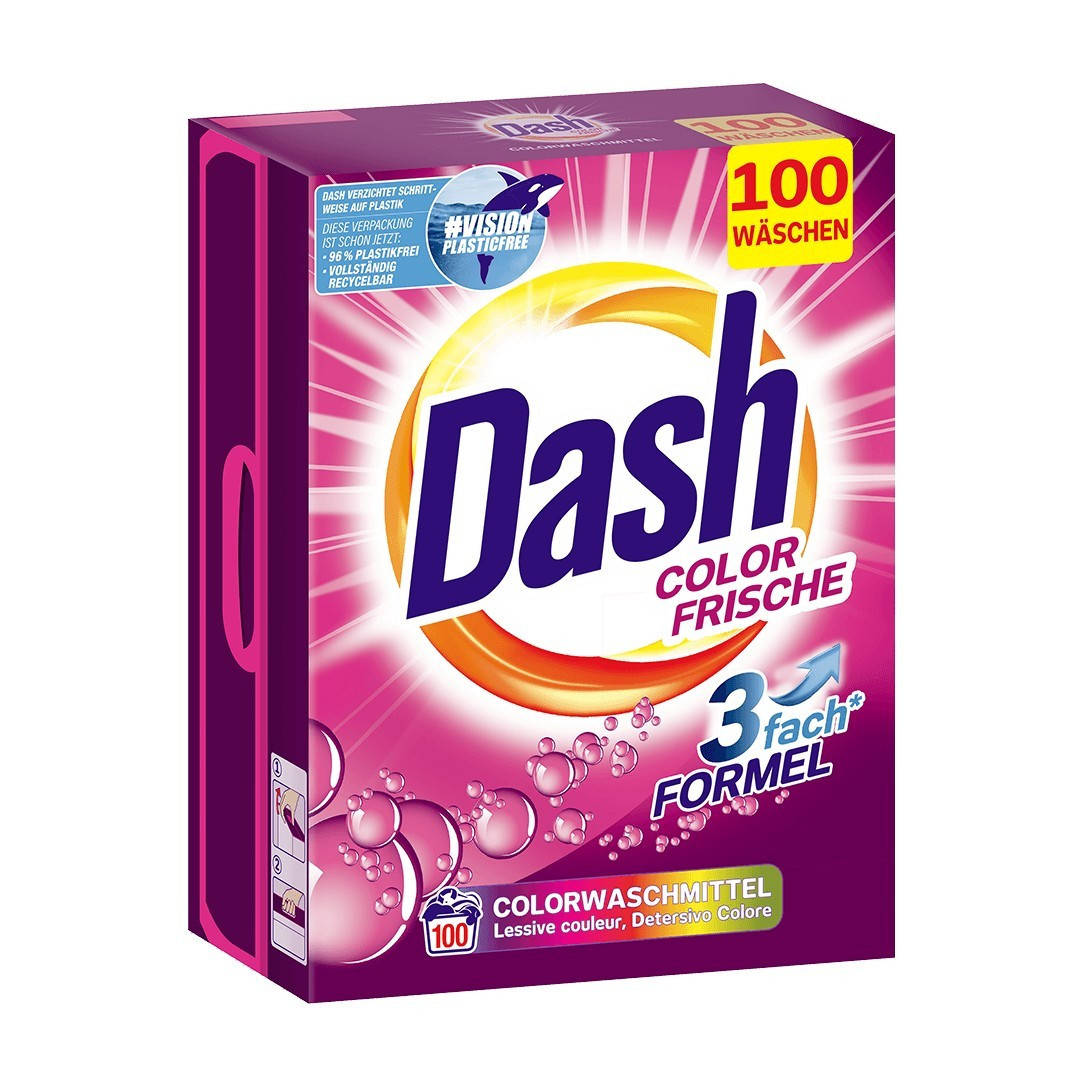 

Стиральный порошок Dash Color Frische 6,5кг | 100 стирок