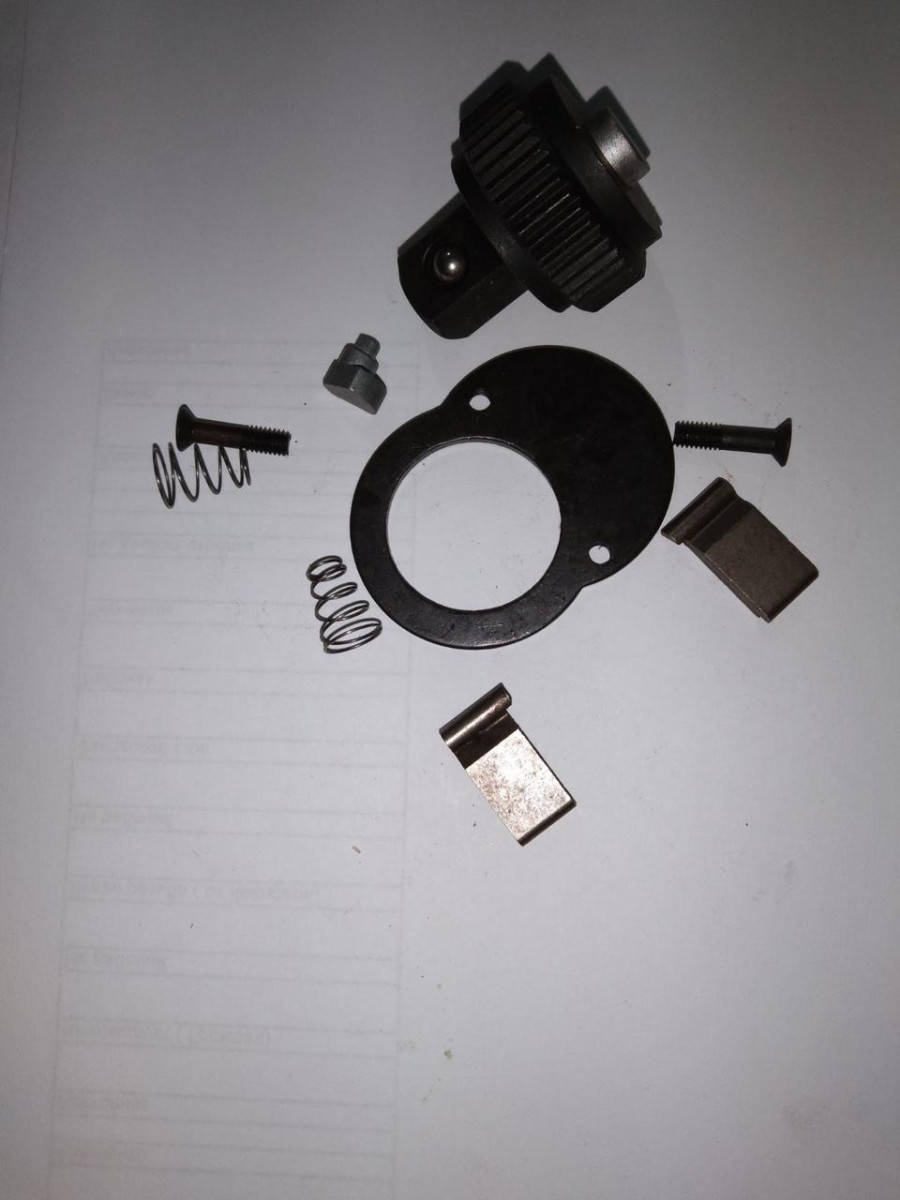 

Ремкомплект для трещотки артикул 80445 PA 1/2"