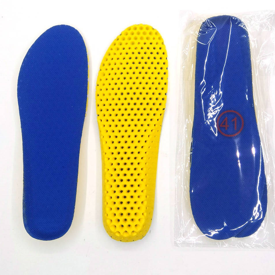 

Стельки для обуви "Соты" спортивные, обрезные, кроссовочные,амортезирующие, синие 41р(27см)