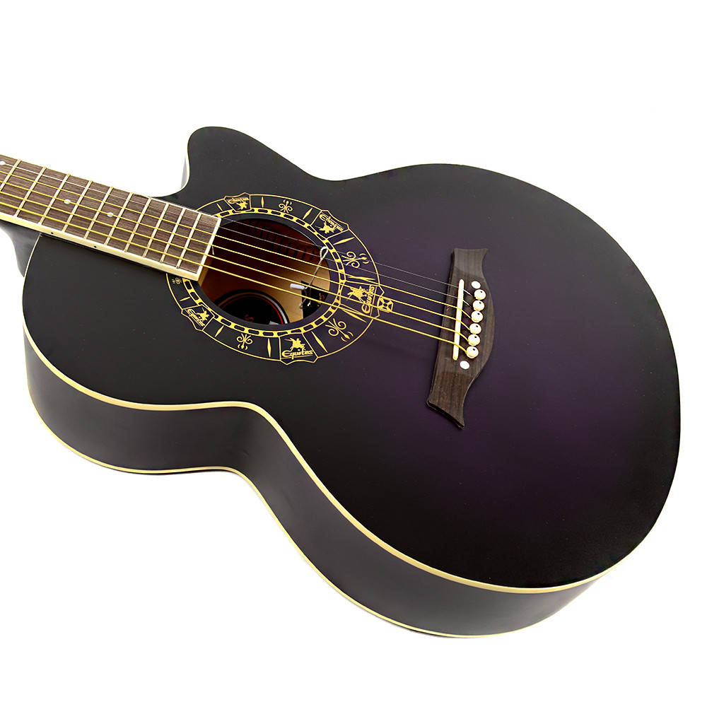 

Акустическая гитара EQUITES EQ600C/VTS 38'', Фиолетовый