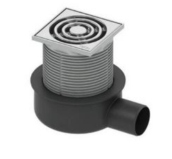 

Трап TECEdrainpoint S 50 низкий с горизонтальным подключением DN50, Черный