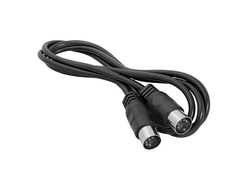 

Кабель 5 pin DIN на 5 pin DIN длина 1.2 метра LX8042, Черный