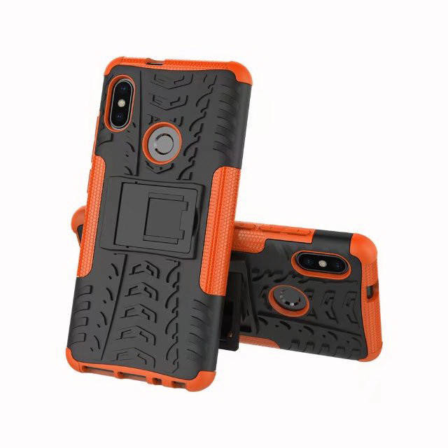 

PC + TPU чехол Armor для Xiaomi Mi A2 (8 цветов) оранжевый