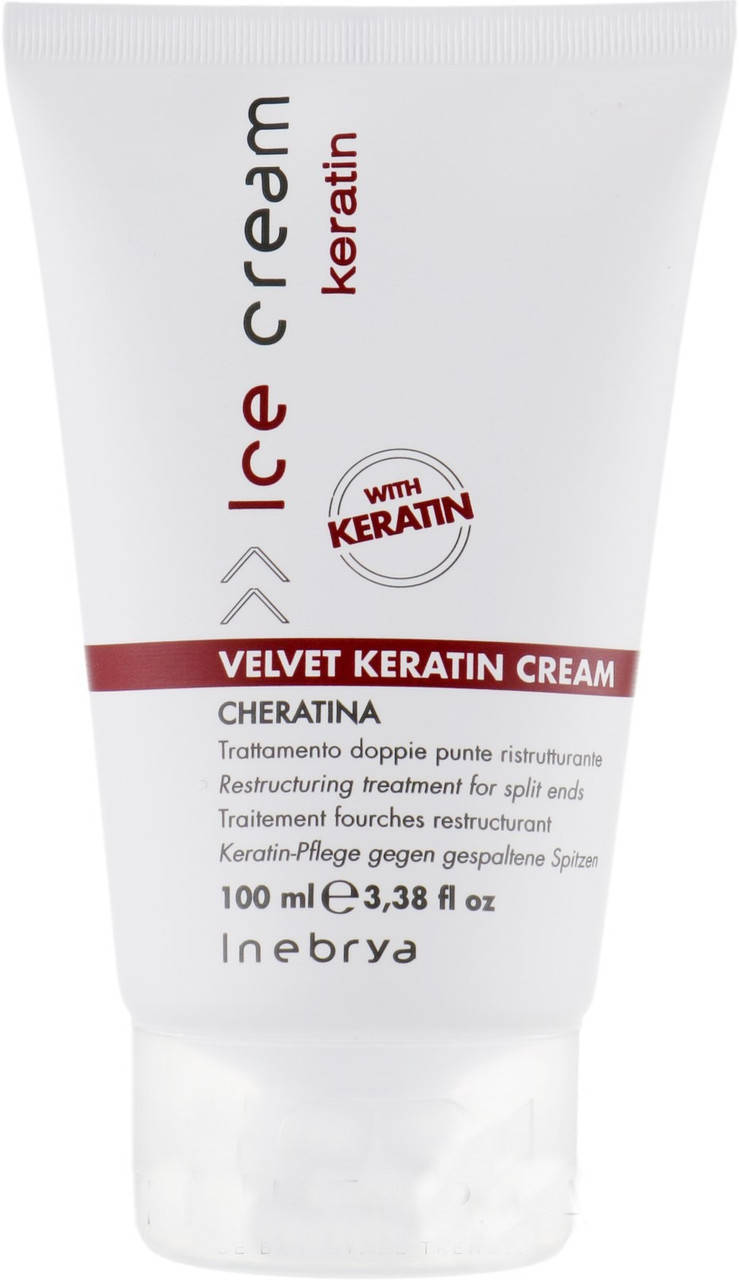 

Крем с кератином для поврежденных волос Inebrya Keratin Ice Cream 100 мл