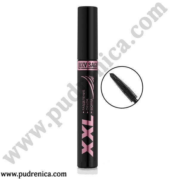 

Тушь XXL РАЗДЕЛЕНИЕ ОБЪЕМ ФОРМА, Черный