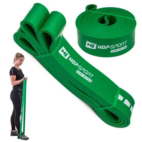 

Резинка для тренировок и фитнеса из прочного латекса 23-57 кг Hop-Sport green