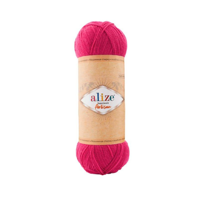 

Alize Superwash Artisan - 798 фуксия