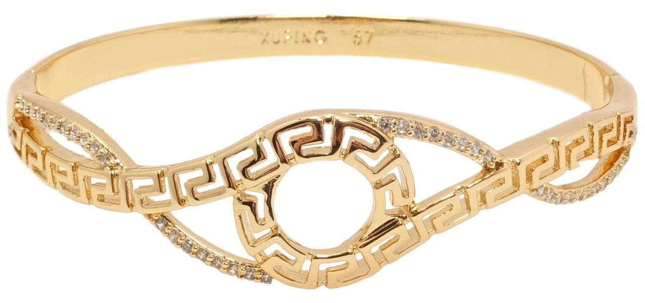 

Браслет Xuping Позолота 18K "Греческий стиль" ø 6см