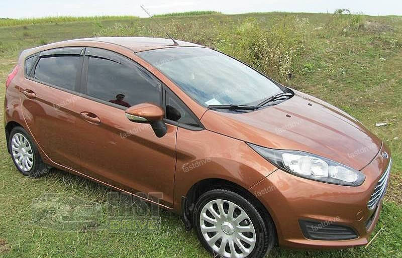

ДЕФЛЕКТОРЫ ОКОН, ВЕТРОВИКИ FORD FIESTA 5D 2009- COBRA