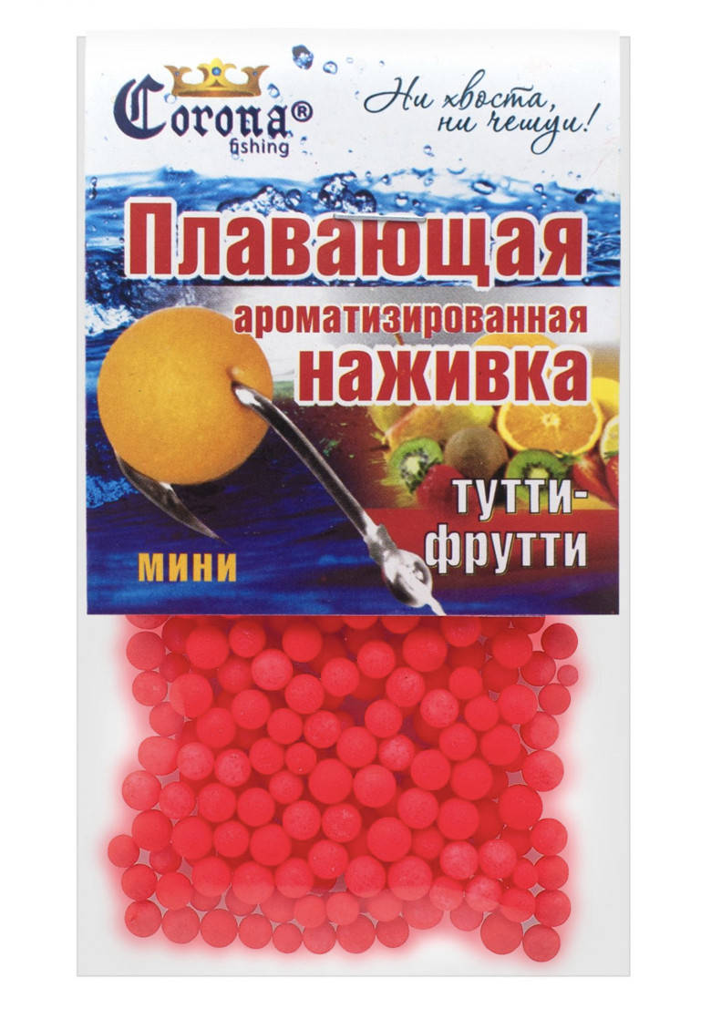 

Пенопластовые шарики для рыбалки - Тутти-фрутти